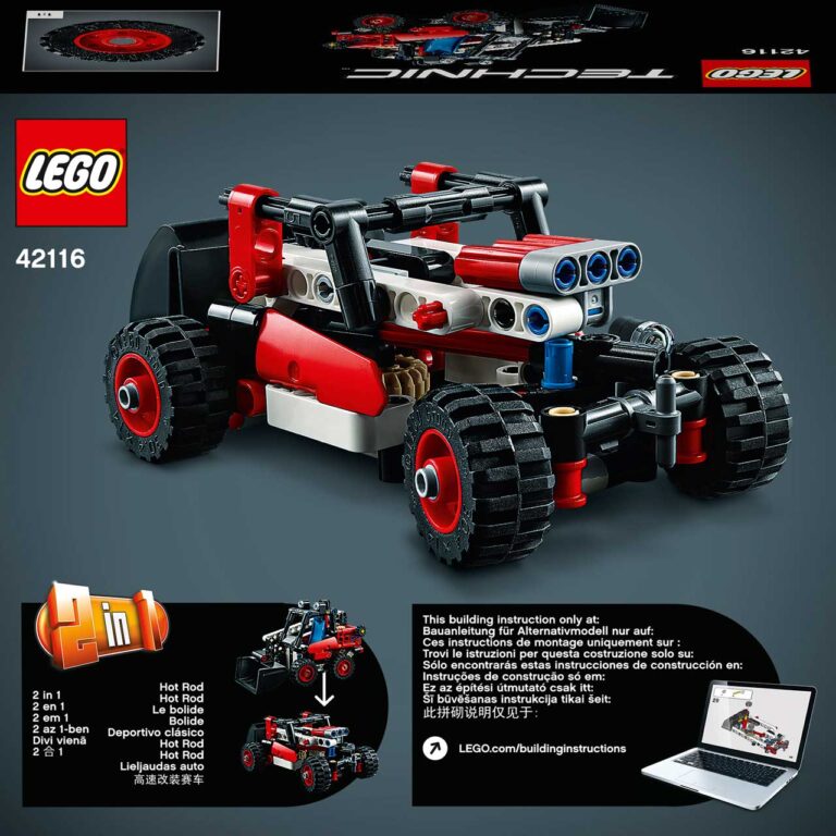 LEGO 42116 Technic Minigraver - 42116 Box6 v29