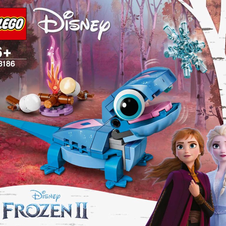 LEGO 43186 Disney Bruni de Salamander bouwbaar figuur - 43186 Box3 v29