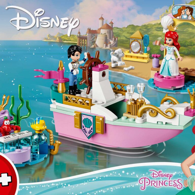 LEGO 43191 Ariels feestboot Disney Princess - 43191 Box3 v29