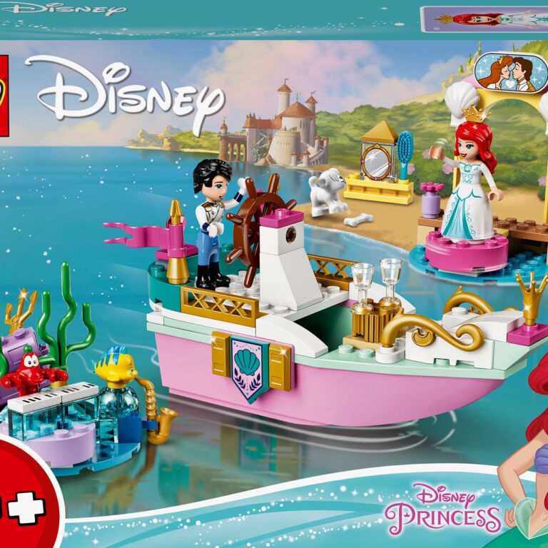 LEGO 43191 Ariels feestboot Disney Princess - 43191 Box4 v29