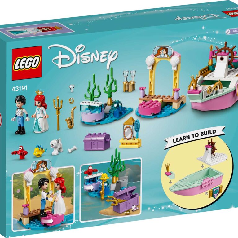 LEGO 43191 Ariels feestboot Disney Princess - 43191 Box5 v29