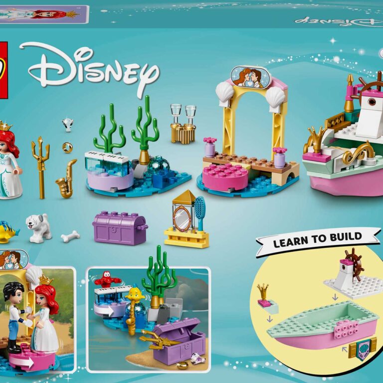 LEGO 43191 Ariels feestboot Disney Princess - 43191 Box6 v29