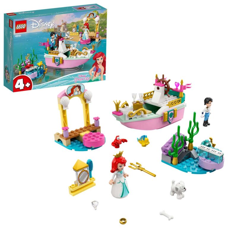 LEGO 43191 Ariels feestboot Disney Princess - 43191 boxprod v29