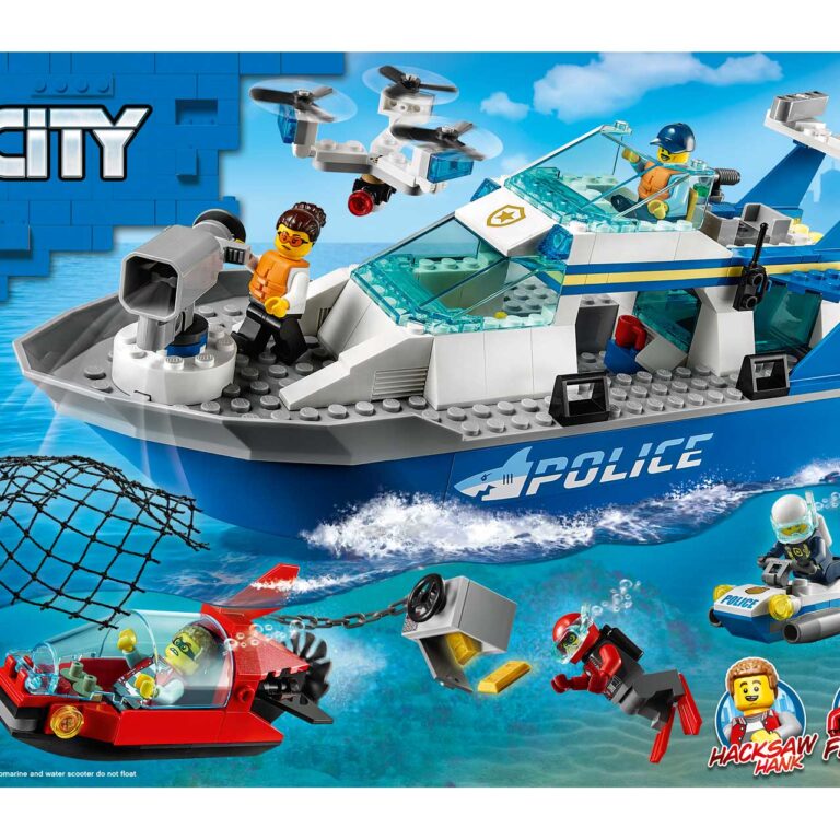 LEGO 60277 City Politie patrouilleboot - 60277 Box3 v29