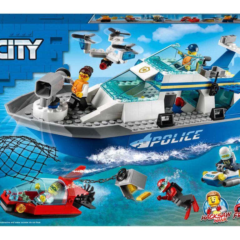 LEGO 60277 City Politie patrouilleboot - 60277 Box4 v29