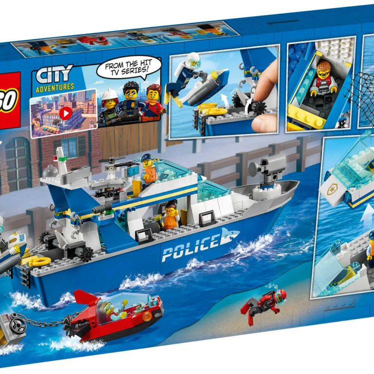 LEGO 60277 City Politie patrouilleboot - 60277 Box5 v29