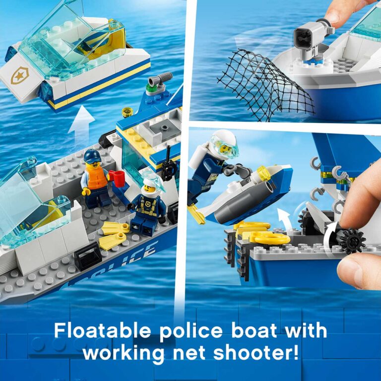 LEGO 60277 City Politie patrouilleboot - 60277 City 1HY21 EcommerceMobile US 1500x1500 3
