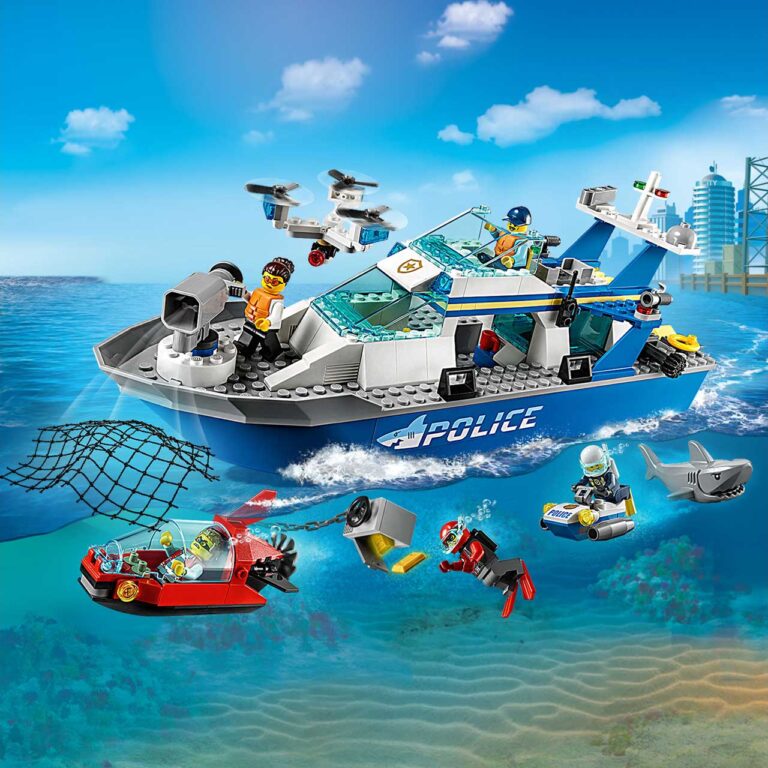 LEGO 60277 City Politie patrouilleboot - 60277 City 1HY21 EcommerceMobile US 1500x1500 NOTEXT 2