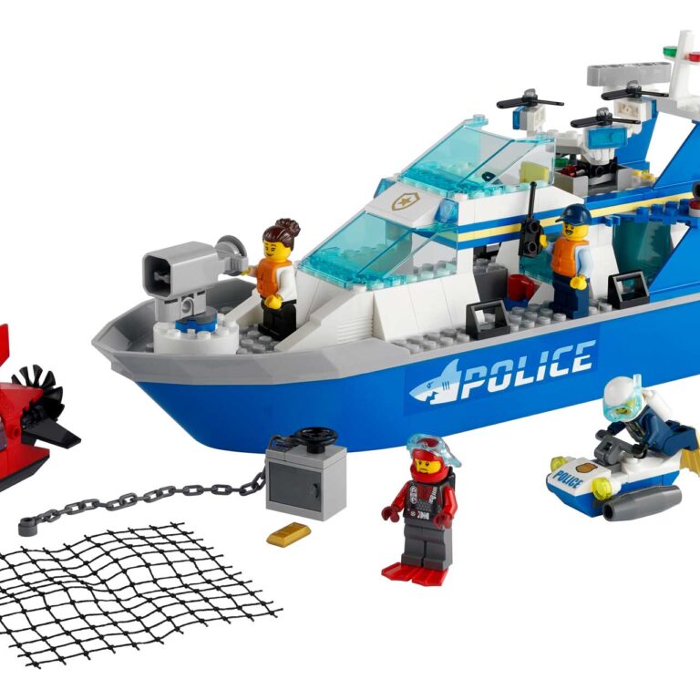 LEGO 60277 City Politie patrouilleboot - 60277 Prod