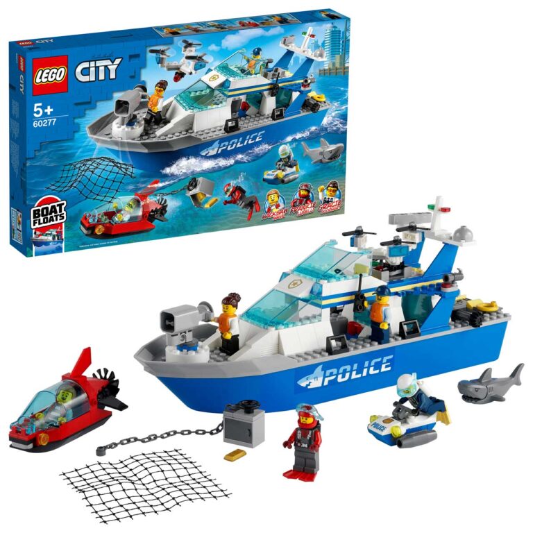 LEGO 60277 City Politie patrouilleboot - 60277 boxprod v29