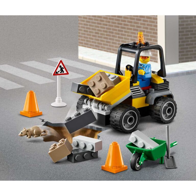 LEGO 60284 City Wegenbouwtruck - 60284 WEB PRI