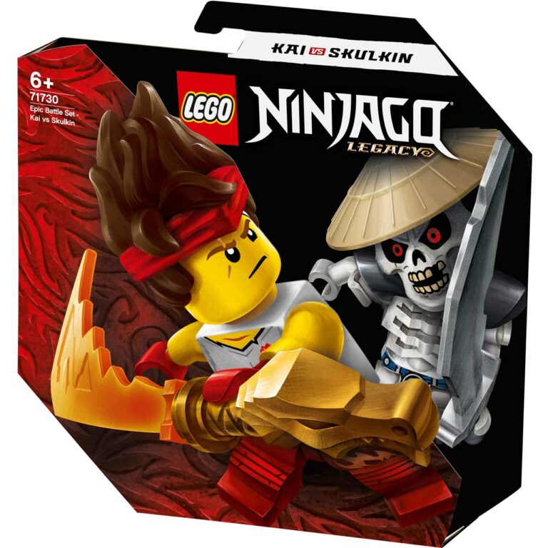 LEGO 71730 Ninjago Epische Strijd set - Kai tegen Skulkin - 71730 Box2 v29