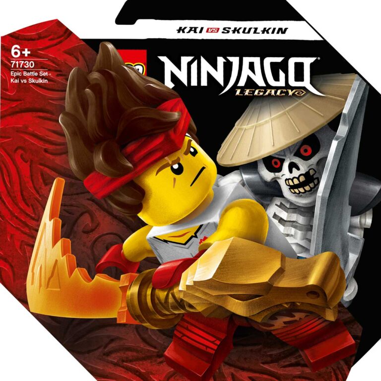 LEGO 71730 Ninjago Epische Strijd set - Kai tegen Skulkin - 71730 Box3 v29