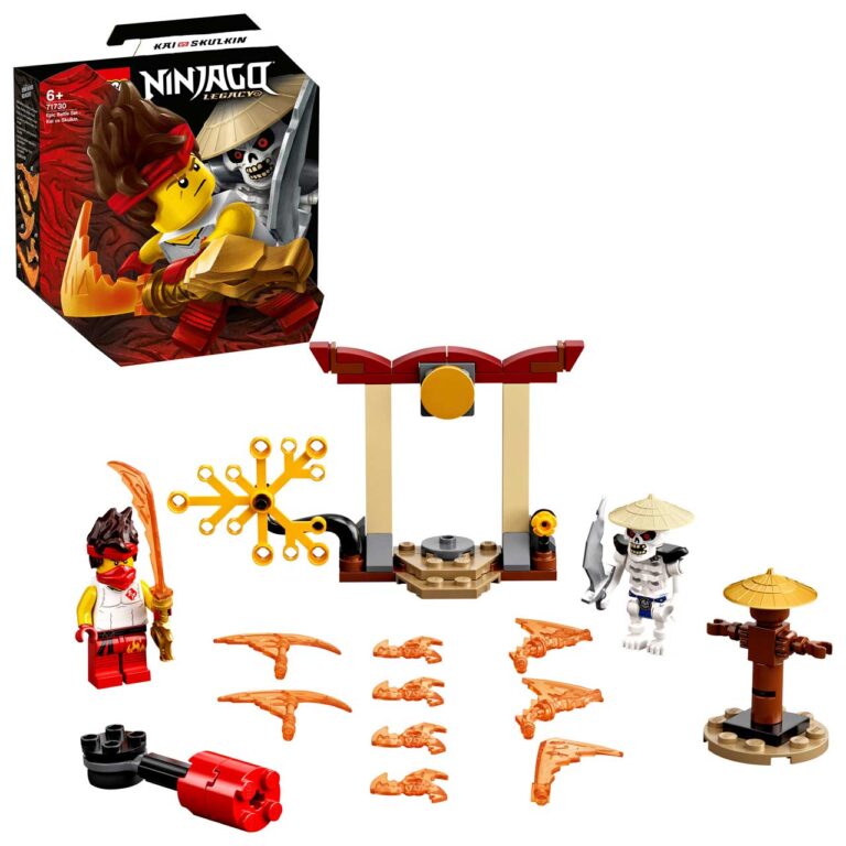 LEGO 71730 Ninjago Epische Strijd set - Kai tegen Skulkin - 71730 boxprod v29