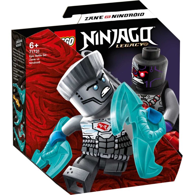 LEGO 71731 Ninjago Epische Strijd set – Zane tegen Nindroid - 71731 Box1 v29