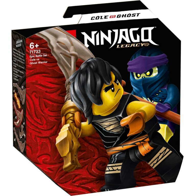 LEGO 71733 Ninjago Epische Strijd set - Cole tegen Spookstrijder - 71733 Box1 v29