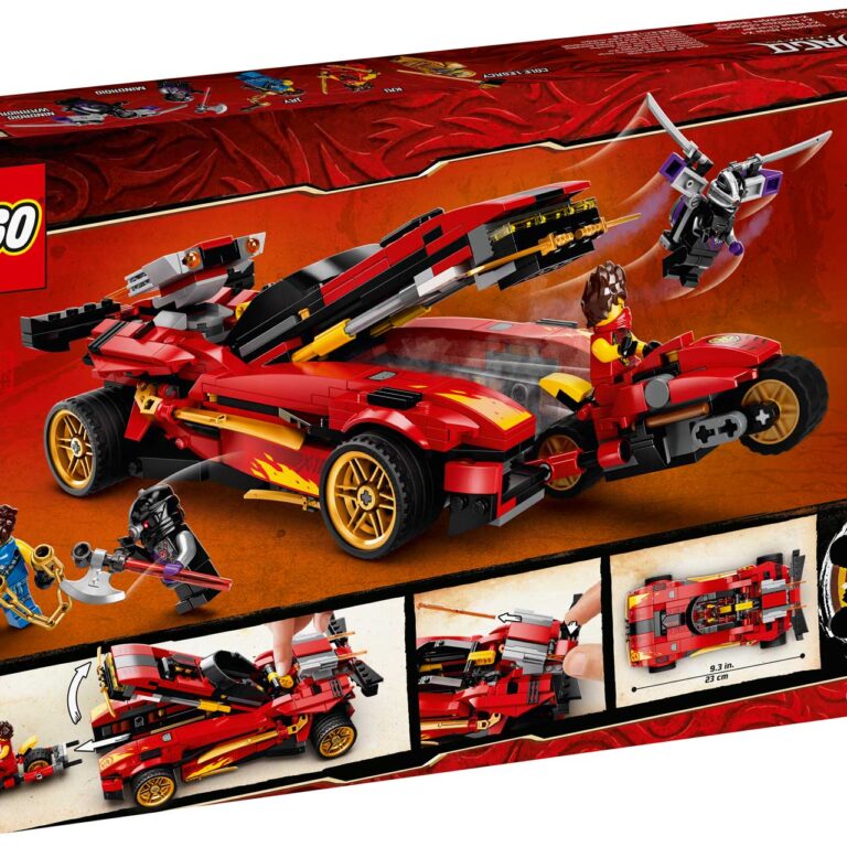 LEGO 71737 Ninjago X-1 Ninja Charger - 71737 Box5 v29