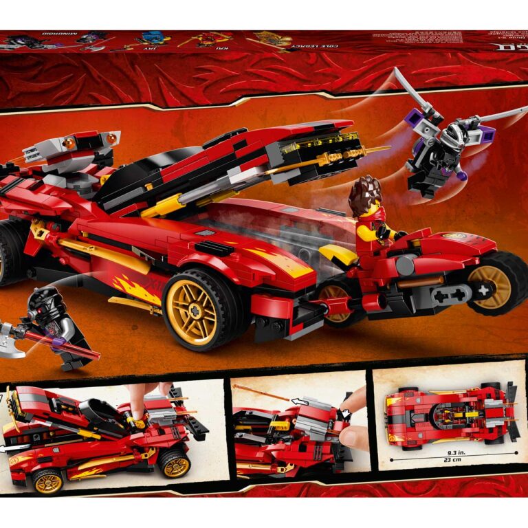 LEGO 71737 Ninjago X-1 Ninja Charger - 71737 Box6 v29