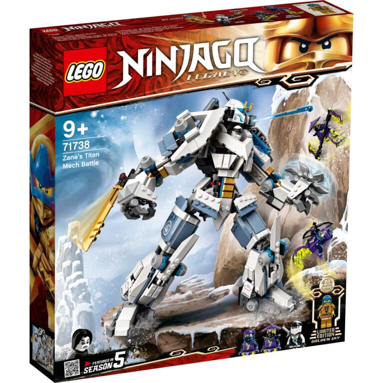 LEGO 71738 Ninjago Zane's Titanium Mecha Duel - 71738 Box1 v29