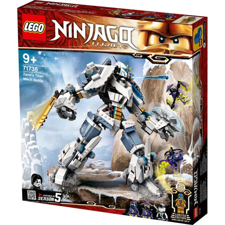 LEGO 71738 Ninjago Zane's Titanium Mecha Duel - 71738 Box2 v29