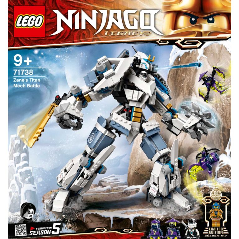 LEGO 71738 Ninjago Zane's Titanium Mecha Duel - 71738 Box3 v29