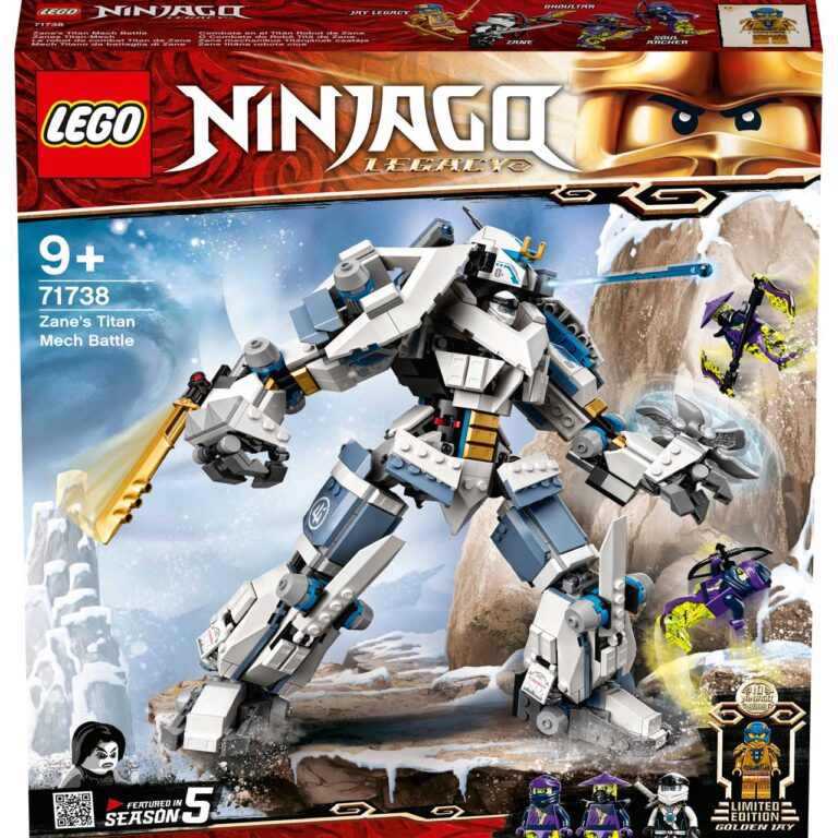 LEGO 71738 Ninjago Zane's Titanium Mecha Duel - 71738 Box4 v29