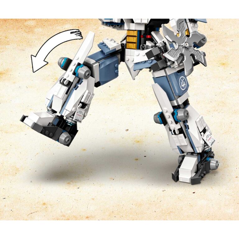 LEGO 71738 Ninjago Zane's Titanium Mecha Duel - 71738 WEB SEC03