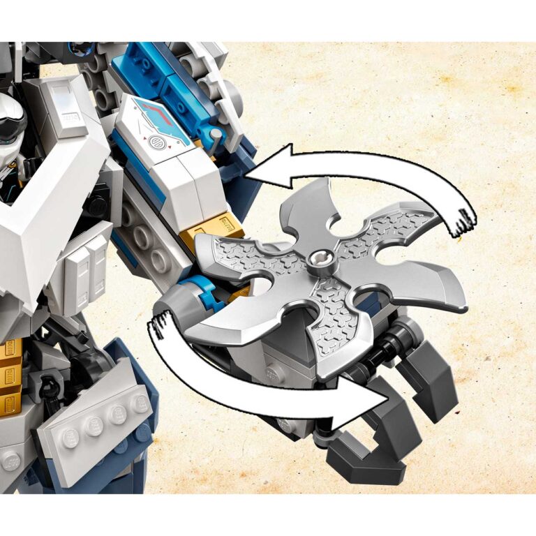 LEGO 71738 Ninjago Zane's Titanium Mecha Duel - 71738 WEB SEC05