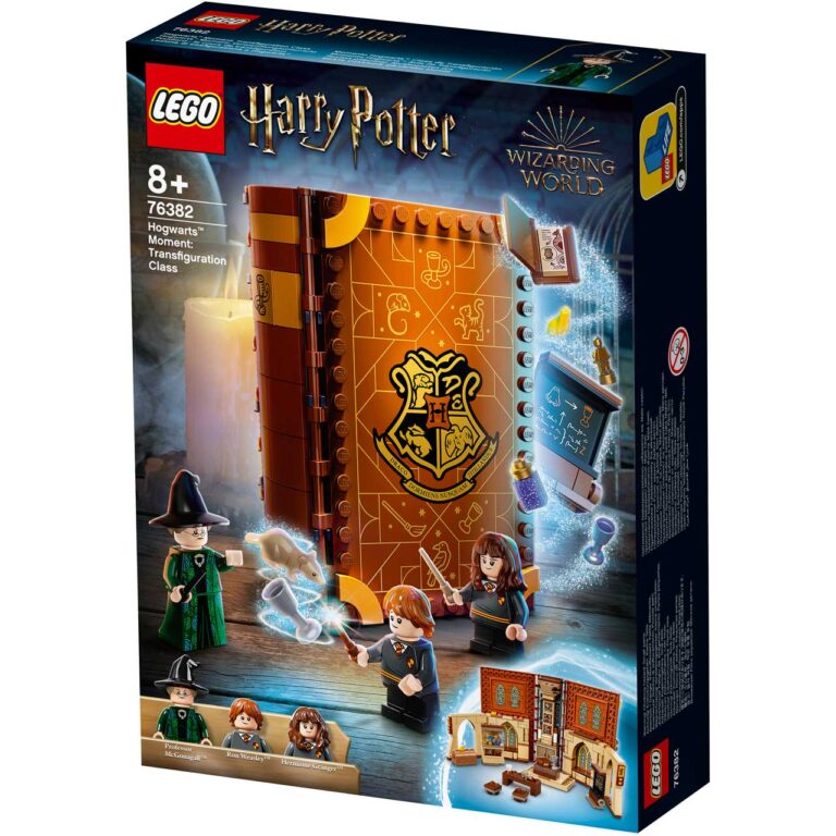 LEGO 76382 Harry Potter™ Zweinstein™ Moment: Transfiguratieles - 76382 Box2 v29