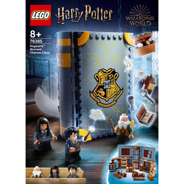 LEGO 76385 Harry Potter™ Zweinstein™ Moment: Toverspreukenles - 76385 Box3 v29