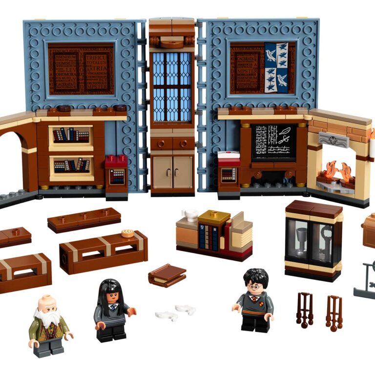 LEGO 76385 Harry Potter™ Zweinstein™ Moment: Toverspreukenles - 76385 Prod 01