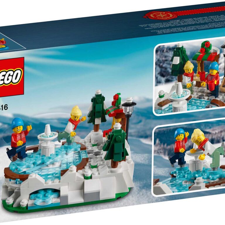 LEGO 40416 - LEGO IJsbaan - LEGO 40416 Ice Skating 2