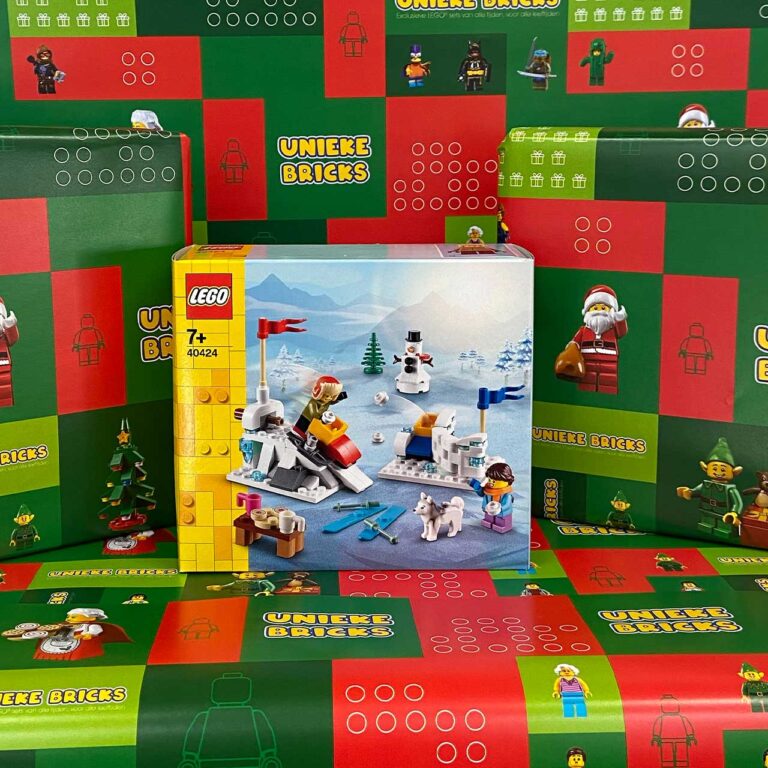 LEGO 40424 - Winters sneeuwballengevecht - LEGO 40424 Winters Sneeuwballengevecht set