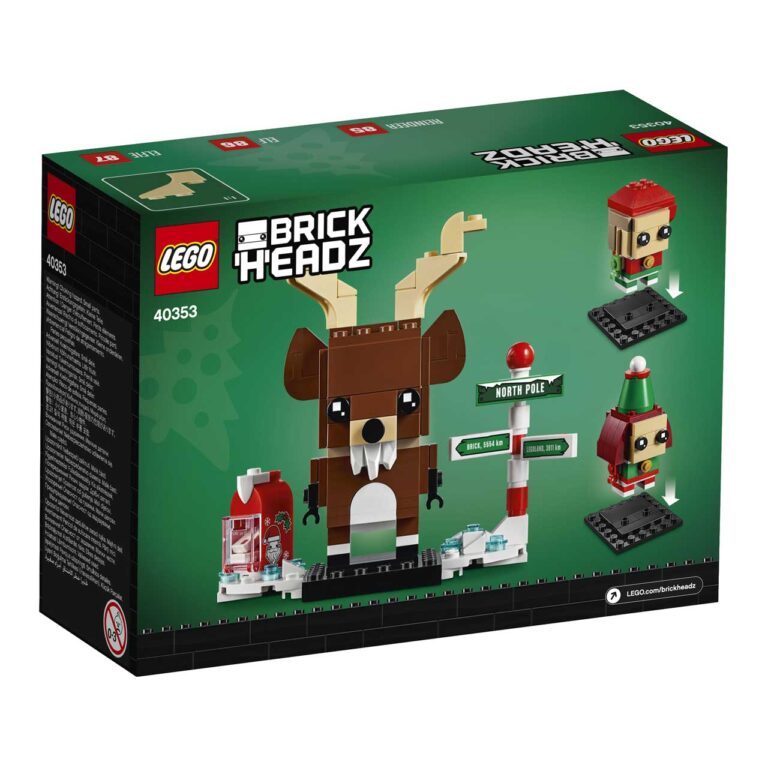 LEGO 40353 - Rendier, Elf en Elfie - LEGO 40353 INT 11