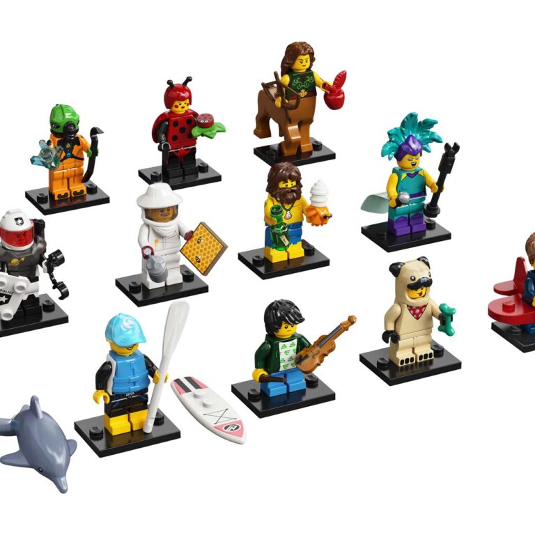 LEGO 71029 - minifiguren complete serie van 12 (geknipte zakjes) - LEGO 71029 INT 2