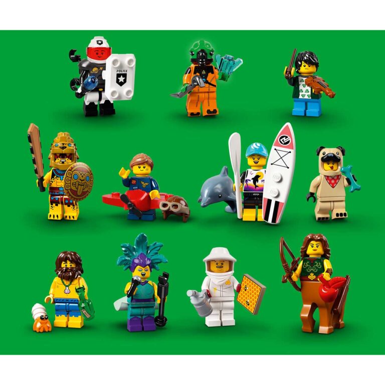 LEGO 71029 - minifiguren complete serie van 12 (geknipte zakjes) - LEGO 71029 INT 3