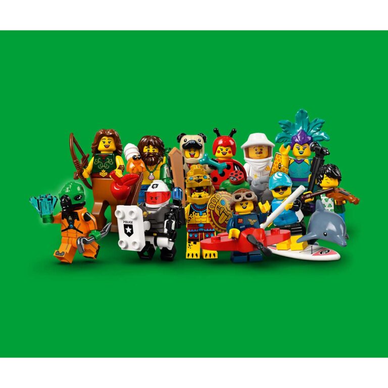 LEGO 71029 - minifiguren complete serie van 12 (geknipte zakjes) - LEGO 71029 INT 4
