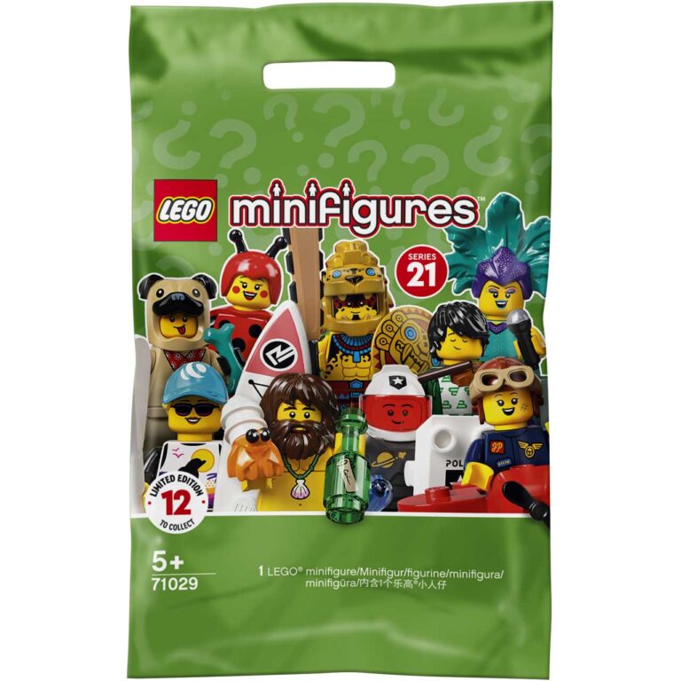 LEGO 71029 - minifiguren complete serie van 12 (geknipte zakjes) - LEGO 71029 INT 9