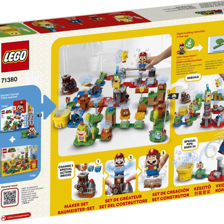 LEGO 71380 Super Mario Makersset: Beheers je avonturen - LEGO 71380 INT 31