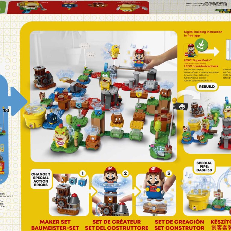 LEGO 71380 Super Mario Makersset: Beheers je avonturen - LEGO 71380 INT 32