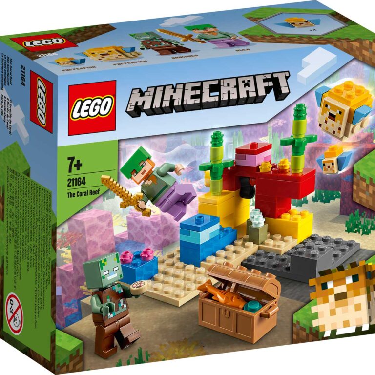 LEGO 21164 Minecraft Het koraalrif - 21164 Box1 v29