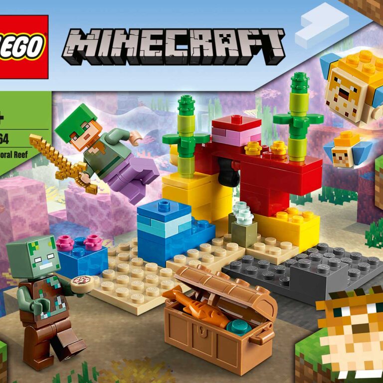 LEGO 21164 Minecraft Het koraalrif - 21164 Box3 v29