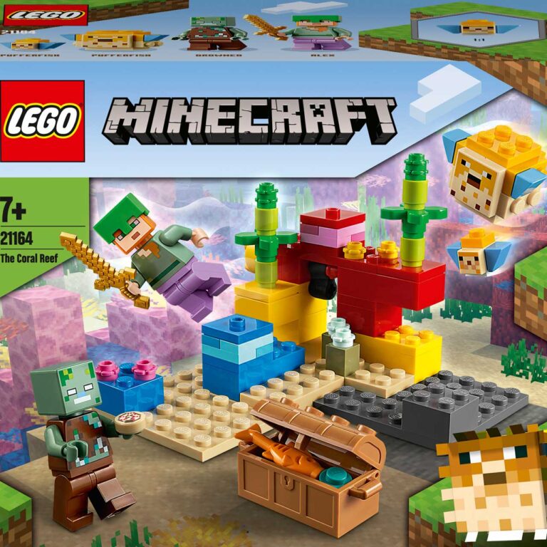 LEGO 21164 Minecraft Het koraalrif - 21164 Box4 v29