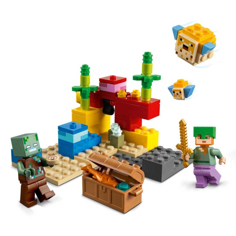 LEGO 21164 Minecraft Het koraalrif - 21164 Hero MB