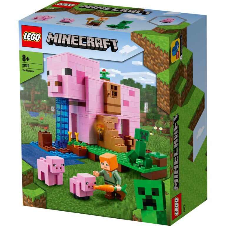 LEGO 21170 Minecraft Het varkenshuis - 21170 Box2 v29