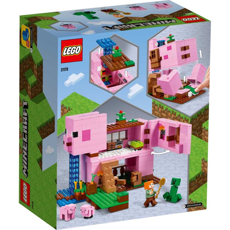 LEGO 21170 Minecraft Het varkenshuis - 21170 Box5 v29