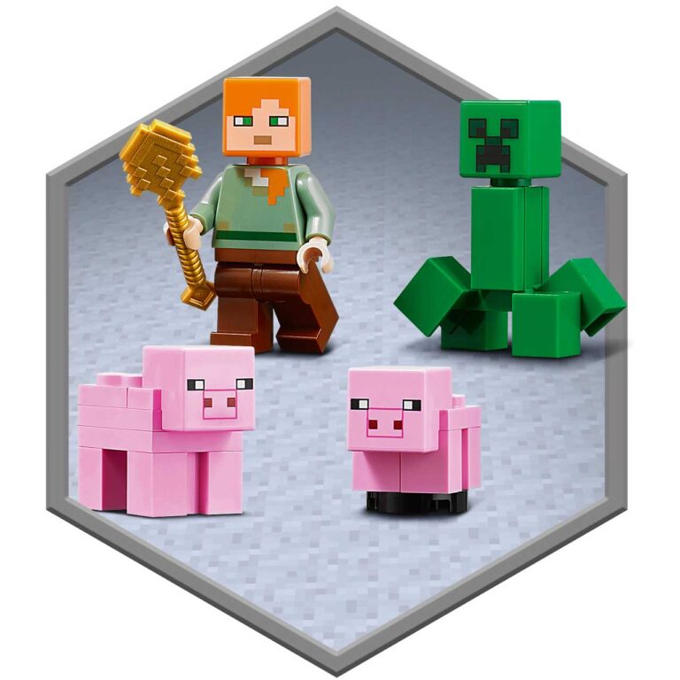 LEGO 21170 Minecraft Het varkenshuis - 21170 Feature3 MB