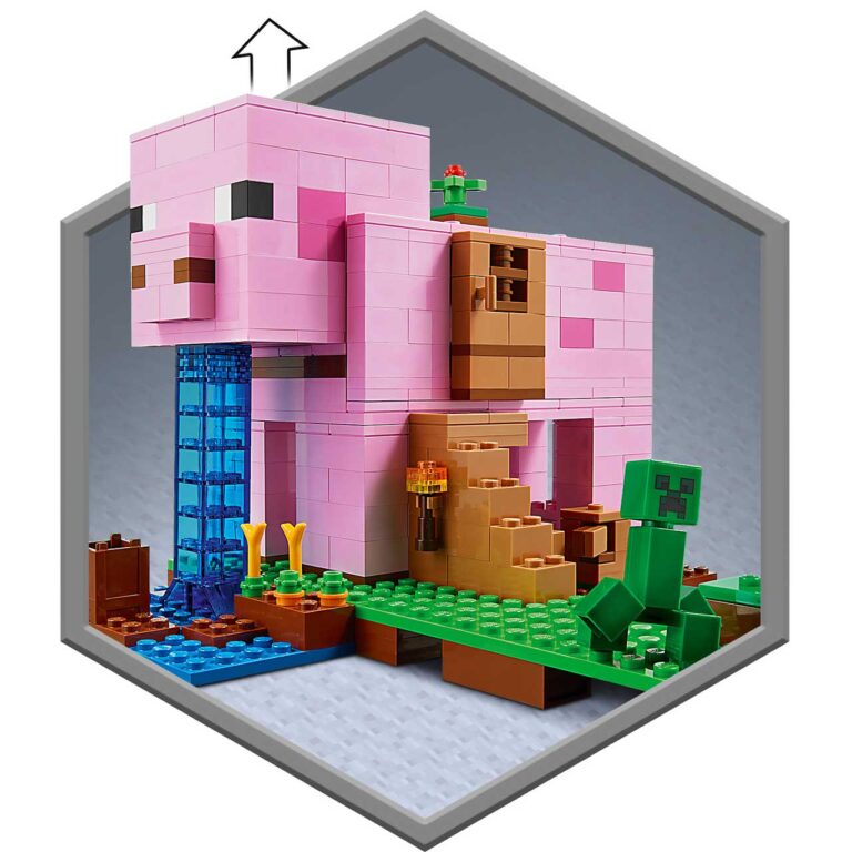 LEGO 21170 Minecraft Het varkenshuis - 21170 Feature5