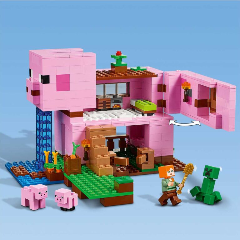 LEGO 21170 Minecraft Het varkenshuis - 21170 Minecraft 1HY21 EcommerceMobile NOTEXT 1500x1500 4