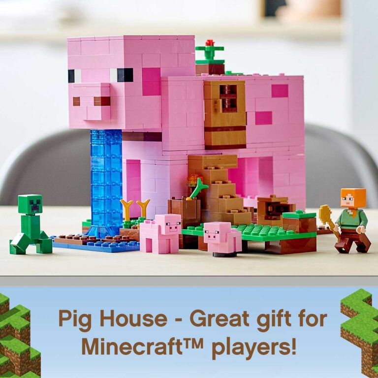 LEGO 21170 Minecraft Het varkenshuis - 21170 Minecraft 1HY21 EcommerceMobile US 1500x1500 1